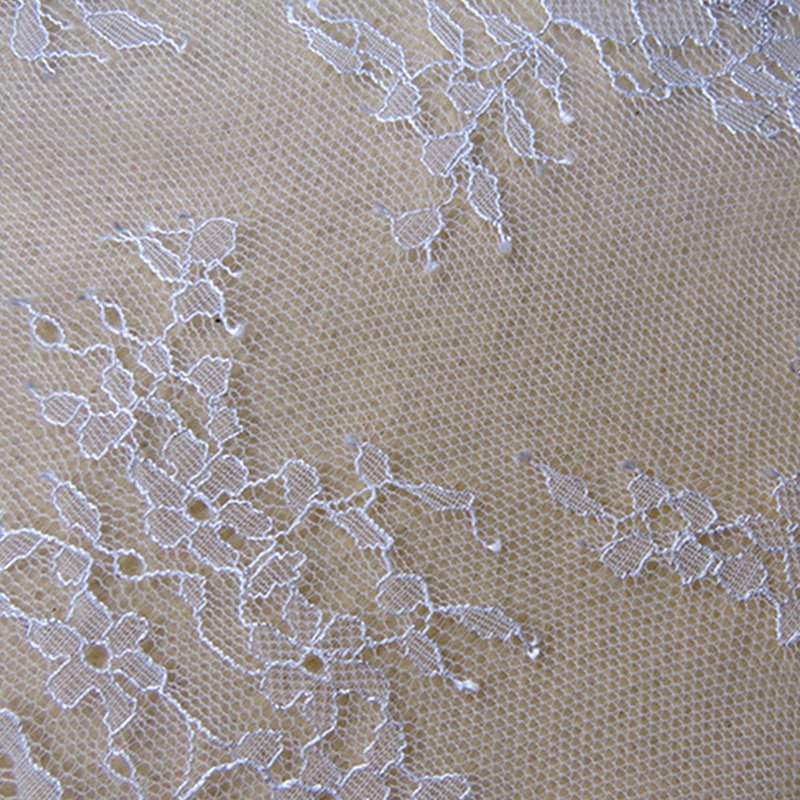 Lace Fabric Rose Nylon Warp Knit for Women's Wear Wholesale Supplier 6